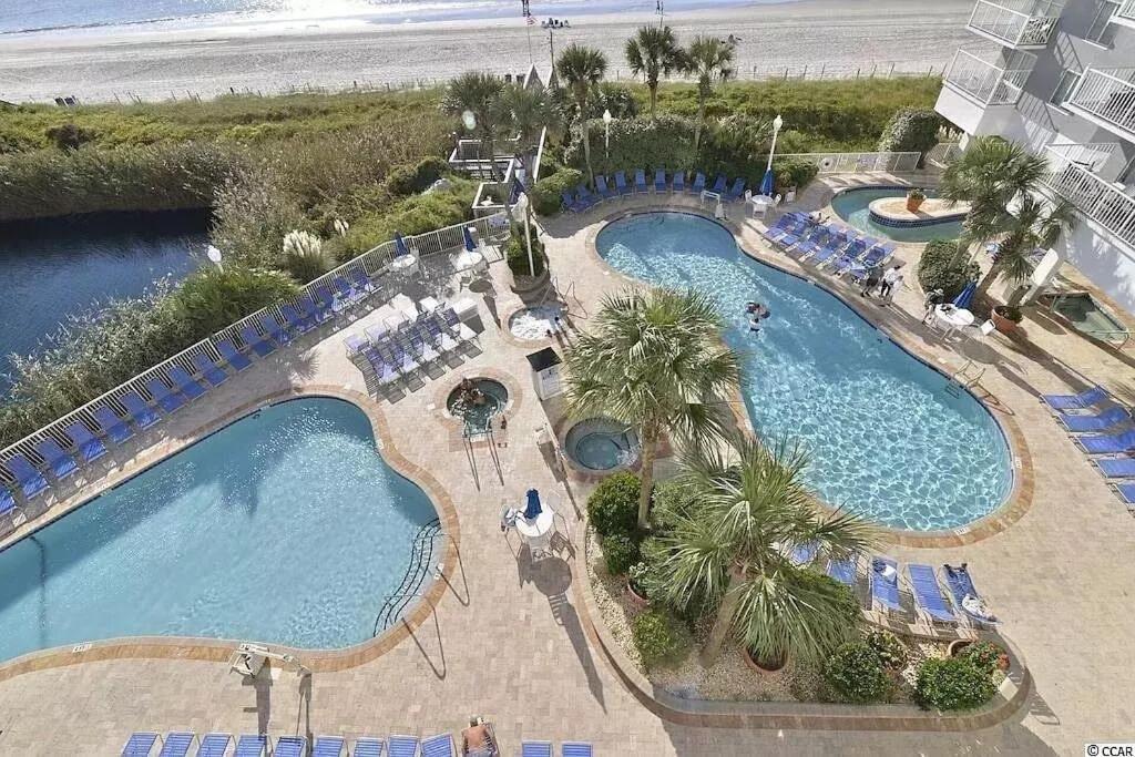 Direct Oceanfront- King Bedroom- Amazing Views/Pools/Hot Tubs/Beach Access/Golf Myrtle Beach Exterior photo